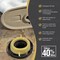Everflow Extra Thick Toilet Bowl Wax Ring Gasket w/ Flange & Bolts, 3''&4'' Line TRZR1003 - alternate 5